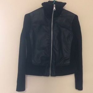 Black winter jacket